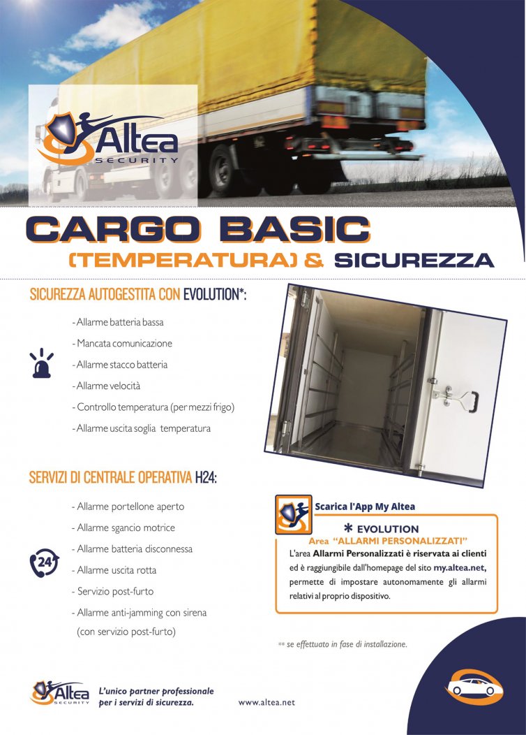 Cargo Basic Temperatura & Sicurezza